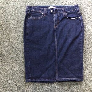 Levi’s jean skirt